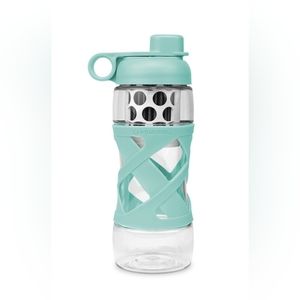 Aquasana Active Filter Bottle Light Blue Sleeve - Drink Clean Water Anywhere!
